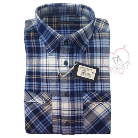 Camicia in flanella da uomo SEA BARRIER Moena - immagine 8