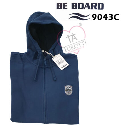 Felpa uomo con cappuccio  Be Board 9043C  con coulisse - immagine 2