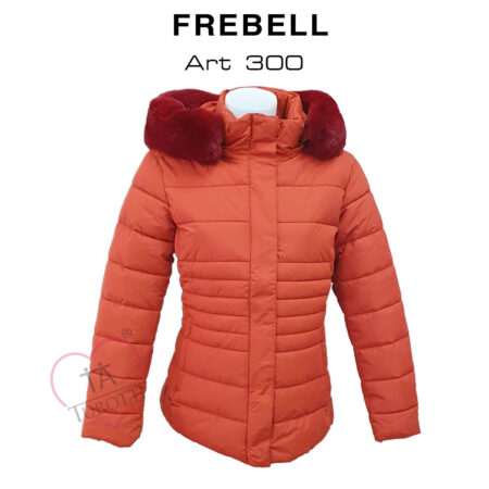 Giaccone trapuntato donna cappuccio Modello TB809 art 300 Frebell - immagine 2