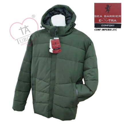 Giubbino trapuntato Sea Barrier Extra Comfort Uomo cappuccio art Conf Imperia 21 C - immagine 2