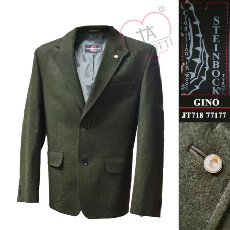 Giacca Steinbock Uomo Gino JT351 77177 verde colore 47