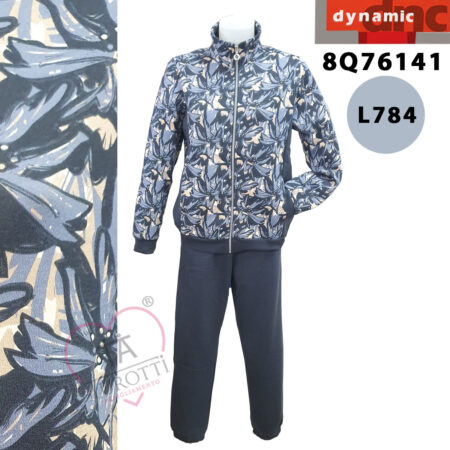 Tuta  Donna  Felpata Dynamic  Campagnolo Art. 8Q76141  colore C646 rubino - immagine 3
