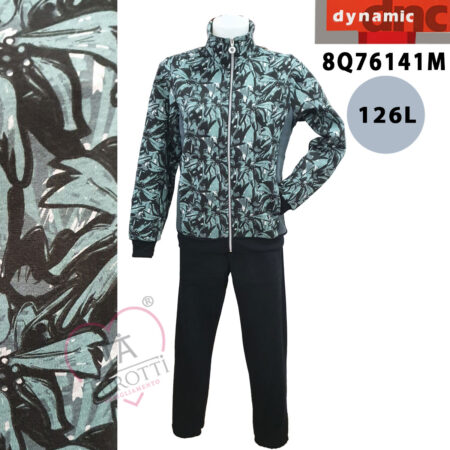Tuta  Donna  Felpata Dynamic  Campagnolo Art. 8Q76141  colore C646 rubino - immagine 2