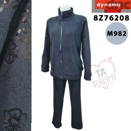 Tuta Donna Pile Dynamic Campagnolo Art. 8Z76208 colore L590 azzurro chiaro - immagine 2