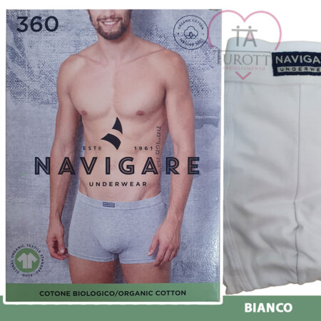 Boxer uomo Navigare 360 cotone biologico organic cotton - immagine 7