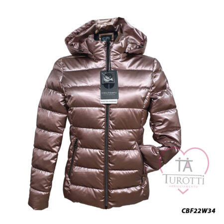 Giubbino donna trapuntato Clinchberry art. CBF22W34 con cappuccio - immagine 4