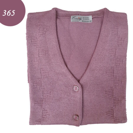 Cardigan bottoni cotone donna art 365 Emily colori assortiti - immagine 5