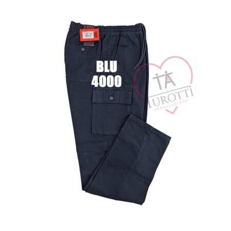 Pantalone cargo con tasconi laterali TAGLIE FORTI European Project Jacopo Conf - immagine 5