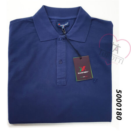 MAXFORT Polo Piquet uomo taglie forti mezza manica  art. 5000 vari colori - immagine 5