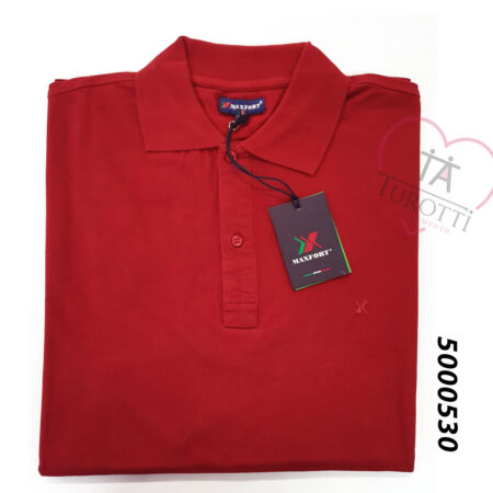 MAXFORT Polo Piquet uomo taglie forti mezza manica  art. 5000 vari colori - immagine 3