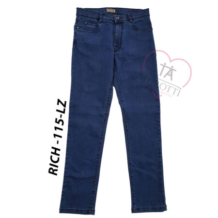 Sea Barrier  Jeans Uomo Rich-115-LZ colore blu 1000 variante jeans chiaro - immagine 3