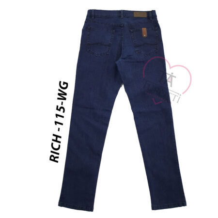 Jeans Uomo Sea Barrier  Rich-115-WG colore blu 1000 variante jeans scuro - immagine 3