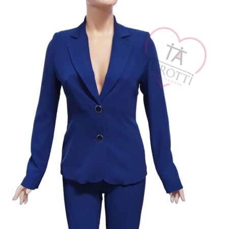 Elegante Tailleur giacca pantalone Beroardi  Elena  colore denim - immagine 5