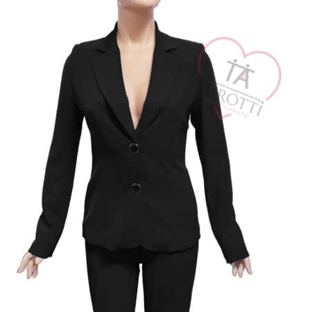 Elegante Tailleur giacca pantalone Beroardi  Elena  colore denim - immagine 6