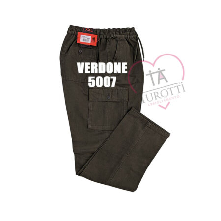 Pantalone cargo con tasconi laterali TAGLIE FORTI European Project Jacopo Conf - immagine 3