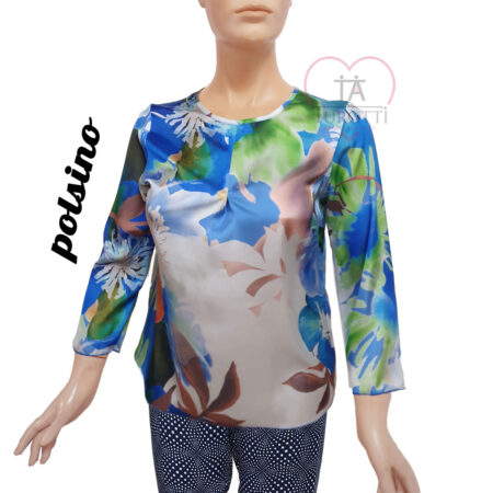 Casacca manica 3 quarti Donna Elena Polsino  vari colori - immagine 2