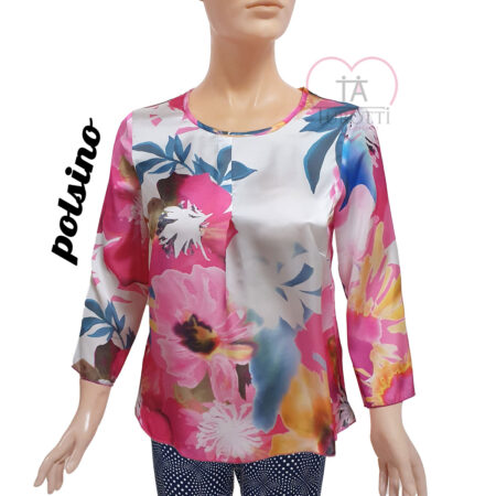 Casacca manica 3 quarti Donna Elena Polsino  vari colori - immagine 3