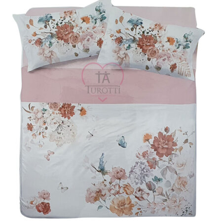 Completo lenzuola copriletto matrimoniale Zero Bed  maxi leggere art Malaga