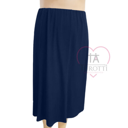 Gonna svasata elegante stretch taglia calibrata elastico in vita art 7215 Clamatex - immagine 2