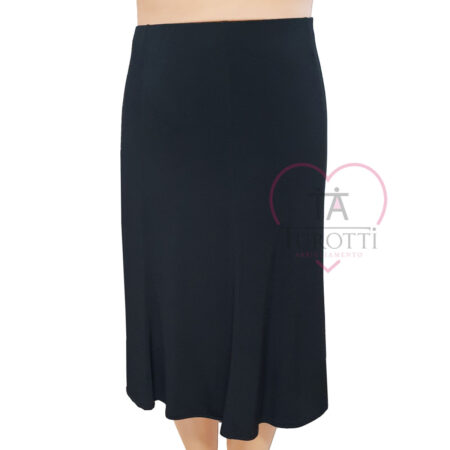 Gonna svasata elegante stretch taglia calibrata elastico in vita art 7215 Clamatex - immagine 3