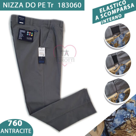 Pantalone Bruhl estivo Uomo 183060-188 Nizza TR colore 210 sabbia - immagine 2