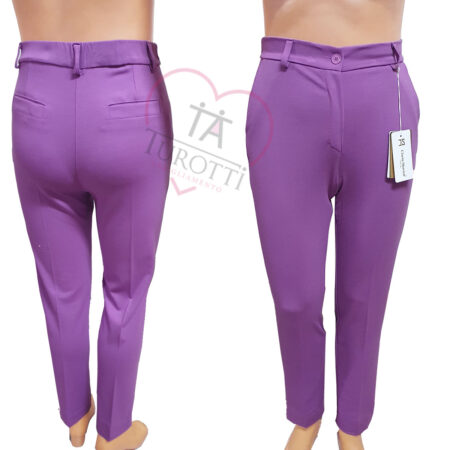Pantalone donna modello Capri 129653 variante ciclamino Clarin Shavien - immagine 2
