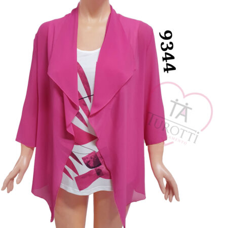 Twinset Donna Bella Luxury 9344 canotta e cardigan aperto - immagine 4