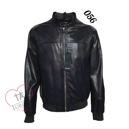 Giubbino uomo in Pelle zip art 056 modello P652 Talenti  vera pelle - immagine 3