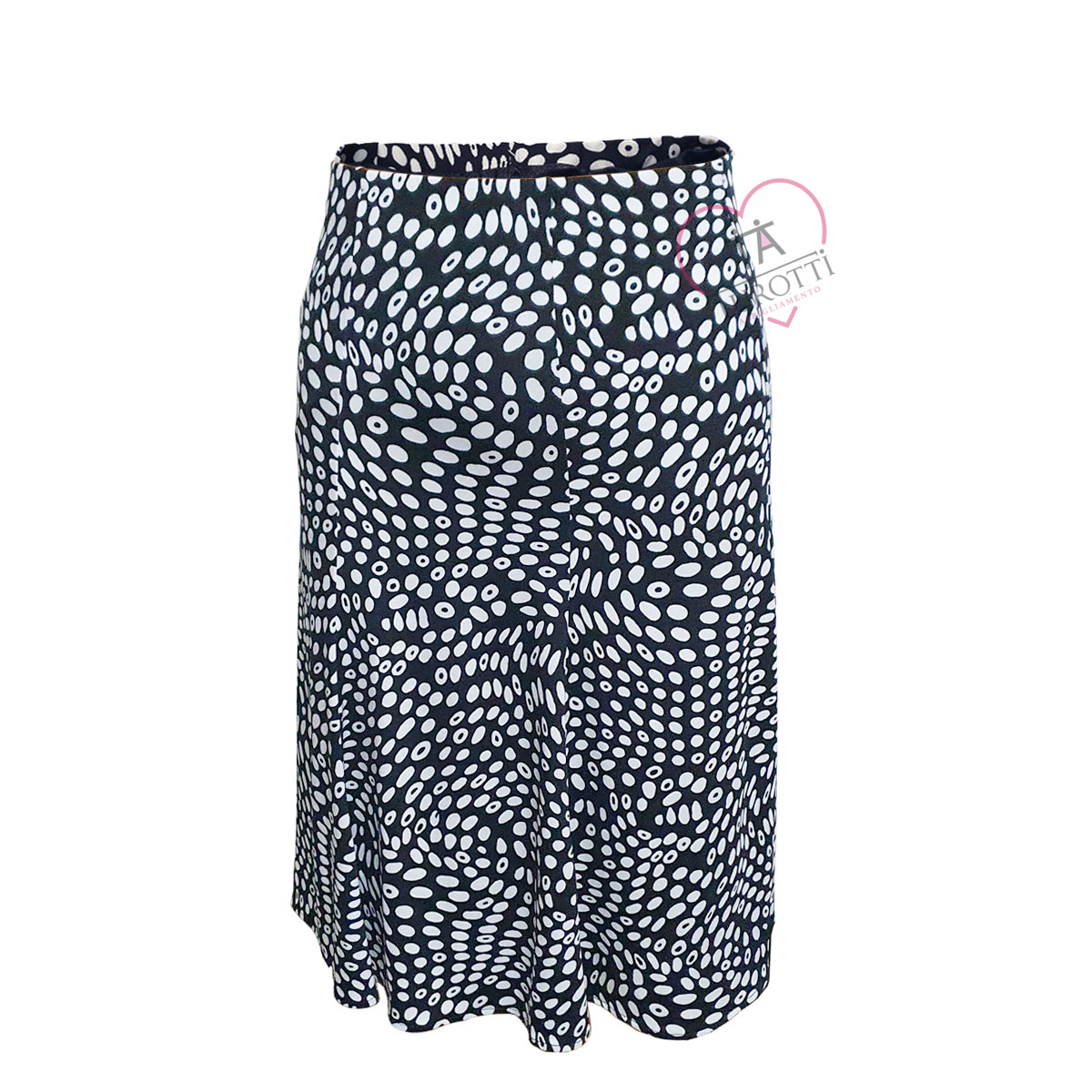 Gonna con fiori svasata art Daniela modello 30060 dis 1 Look