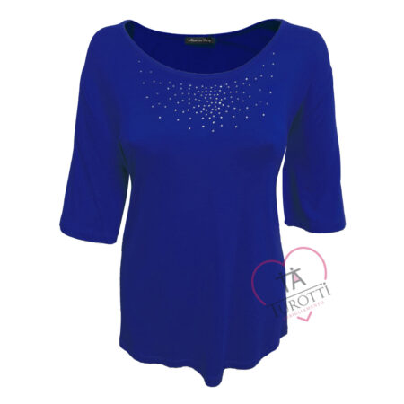 Maglia Donna taglia over mezza manica Clamatex art 2964 taglia calibrata - immagine 6