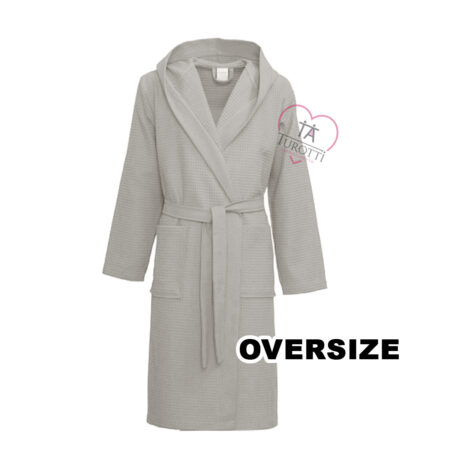 Accappatoio Oversize Papalina nido d'ape 3XL 4XL 5XL - immagine 4