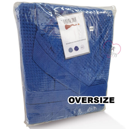 Accappatoio Oversize Papalina nido d'ape 3XL 4XL 5XL - immagine 2
