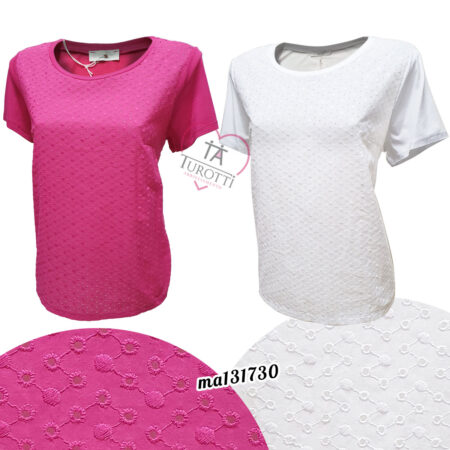 Maglia Donna mezza manica Tiziana Adamo art  MA131730
