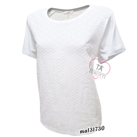 Maglia Donna mezza manica Tiziana Adamo art  MA131730 - immagine 2