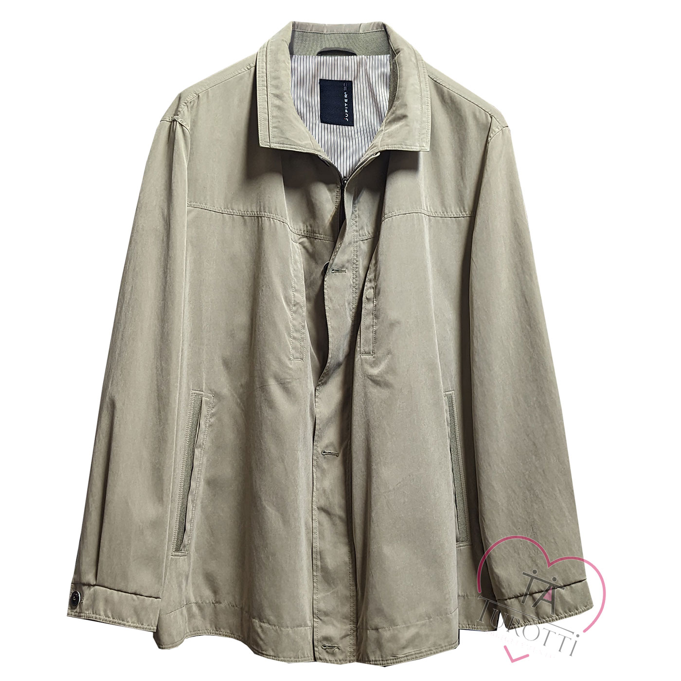 Jupiter giubbino finta renna color beige chiaro