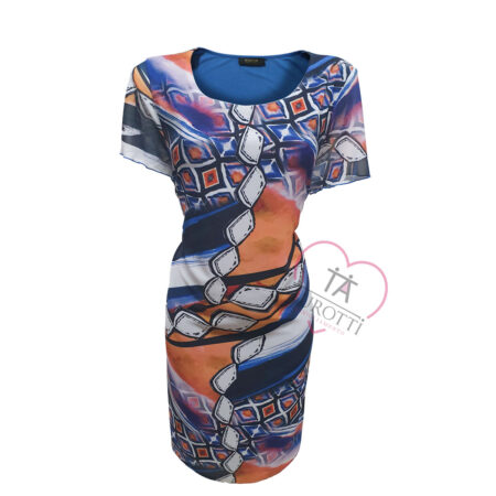 Abito donna leggero multicolor Elena art Stampante varie fantasie - immagine 3