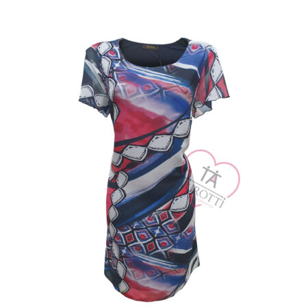 Abito donna leggero multicolor Elena art Stampante varie fantasie - immagine 2