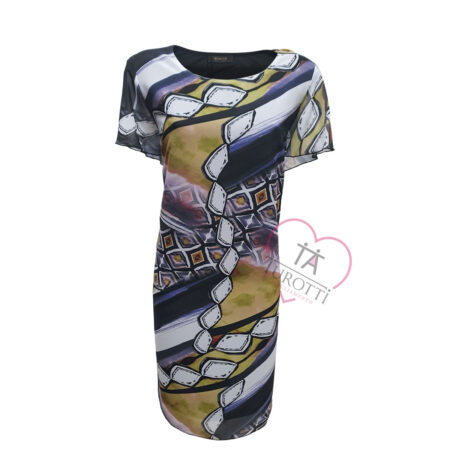 Abito donna leggero multicolor Elena art Stampante varie fantasie - immagine 4