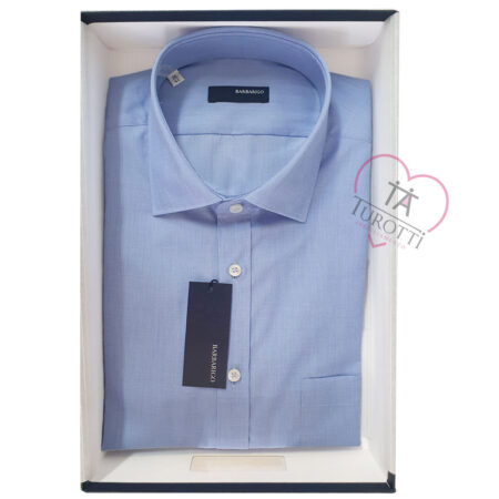 Barbarigo Camicia mezza manica  Uomo TA66  0290 10 M1 300  con taschino bianco  001 - immagine 4