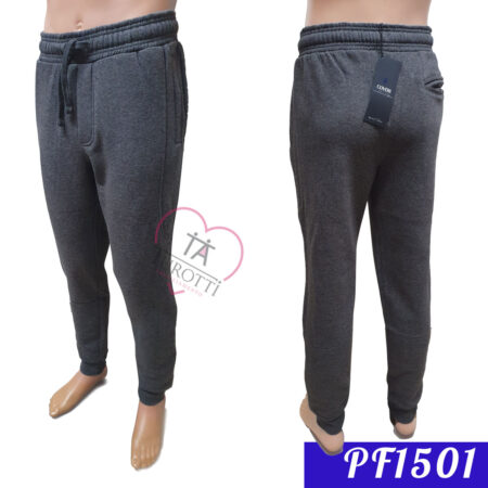 Coveri Moving pantalone tuta uomo polsini con coulisse PF1501 - immagine 3