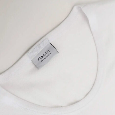 Maglia intima corta girocollo da uomo in Filo di Scozia Perofil VPRT00007 - immagine 3