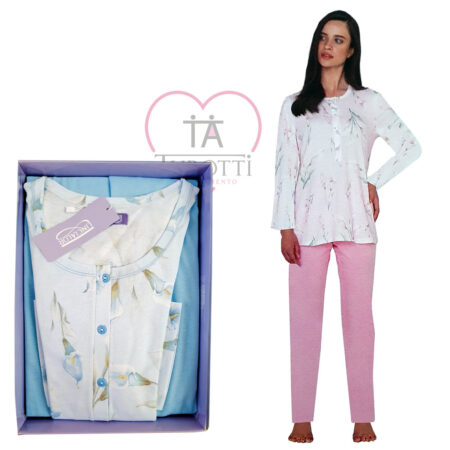 Pigiama donna serafino LINCLALOR 74833 - immagine 2