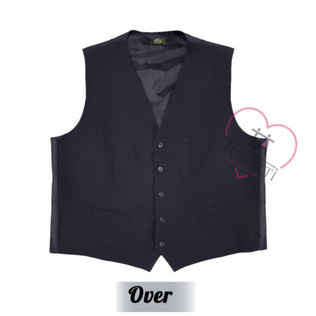 Gilet Uomo tessuto OVER  art AL300 Tampone Alive To Everything - immagine 2