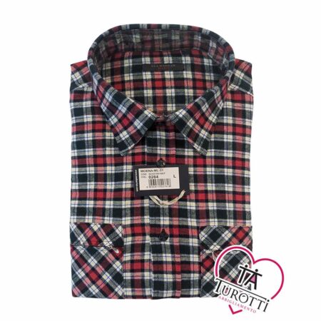 Camicia da uomo in flanella 3XL