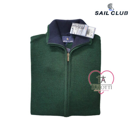 Cardigan uomo zip SAIL CLUB art. U7662 fin7 - immagine 2