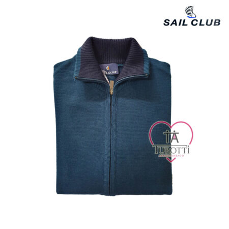 Cardigan uomo zip SAIL CLUB art. U7662 fin7 - immagine 7