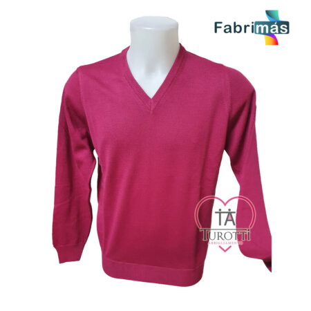 Maglia scollo V uomo Fabrimas 225  manica lunga  misto lana - immagine 5
