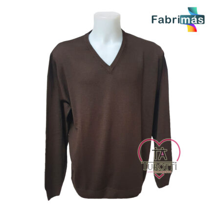 Maglia scollo V uomo Fabrimas 225  manica lunga  misto lana - immagine 7