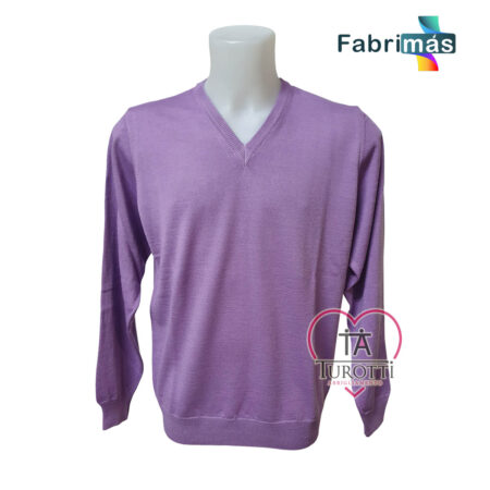Maglia scollo V uomo Fabrimas 225  manica lunga  misto lana - immagine 8