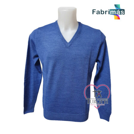 Maglia scollo V uomo Fabrimas 225  manica lunga  misto lana - immagine 9